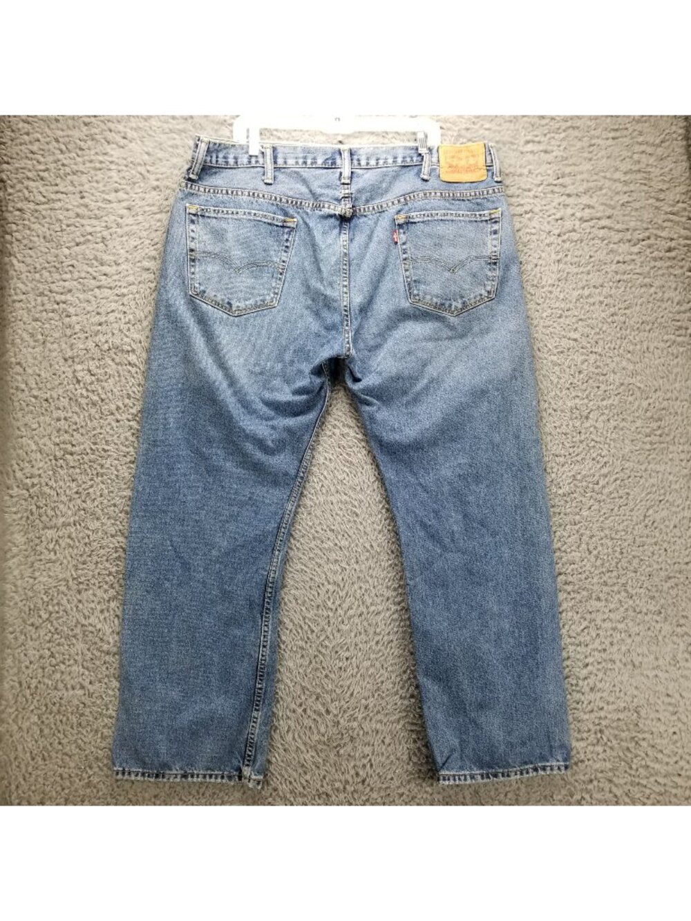 Levis Jeans Mens 40x32 Blue 550 Relaxed Fit 100% Cotton Denim Tapered *Read*
